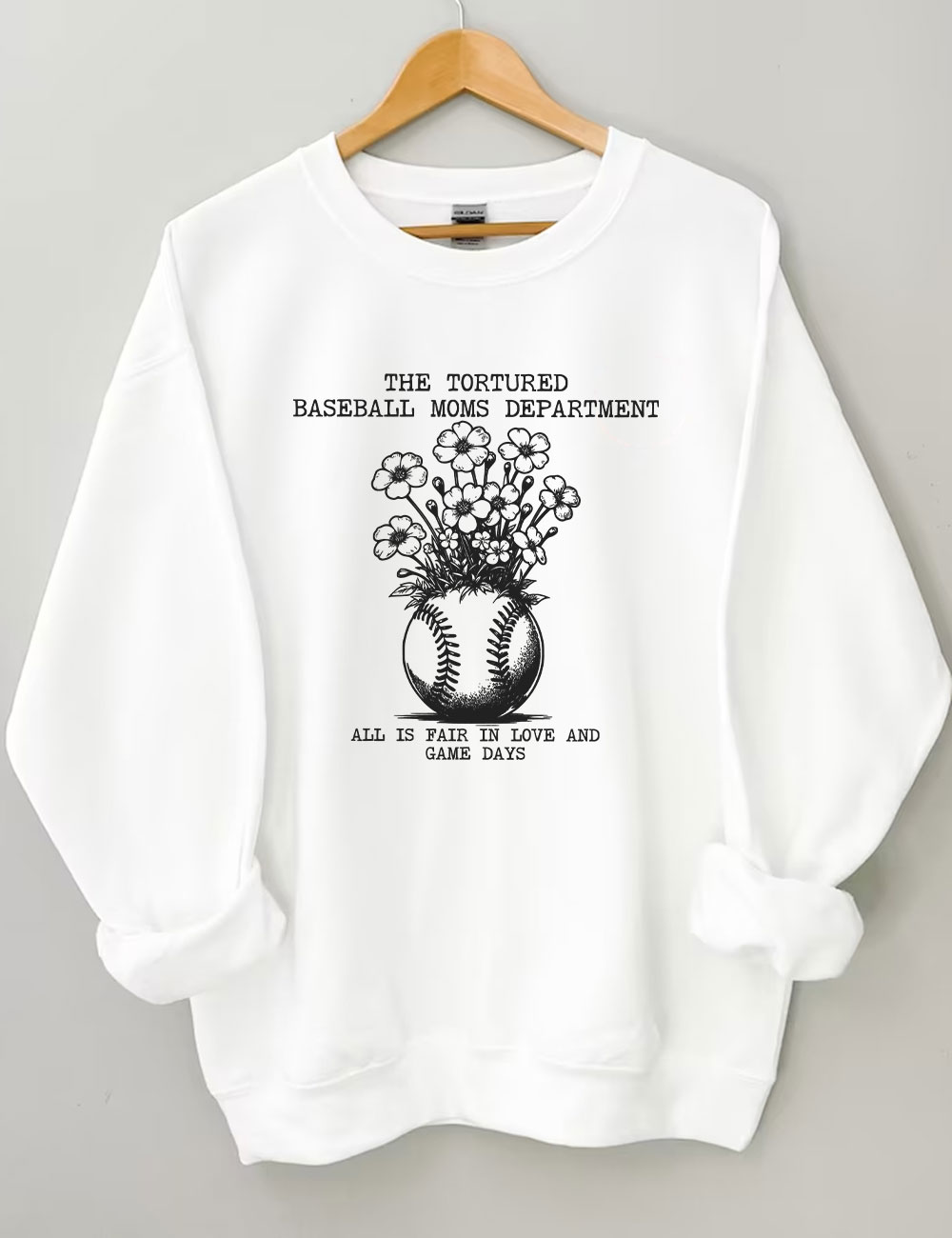 Tortured Baseball Moms Sweatshirt