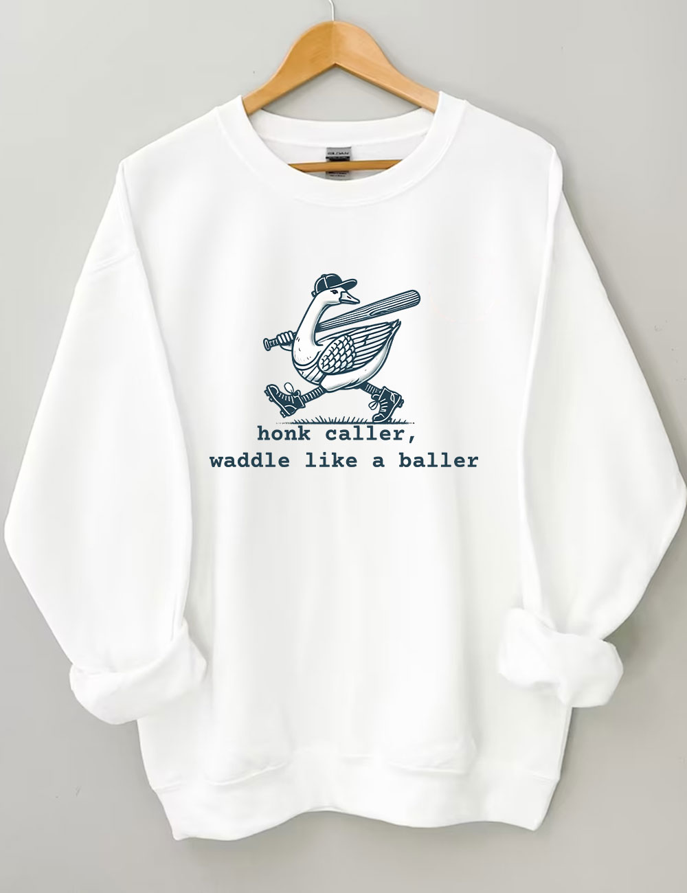Baseball Silly Goose Sweatshirt