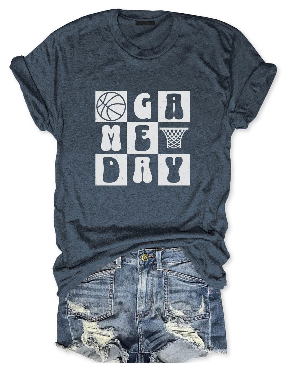 Custom Basketball Game Day T-shirt