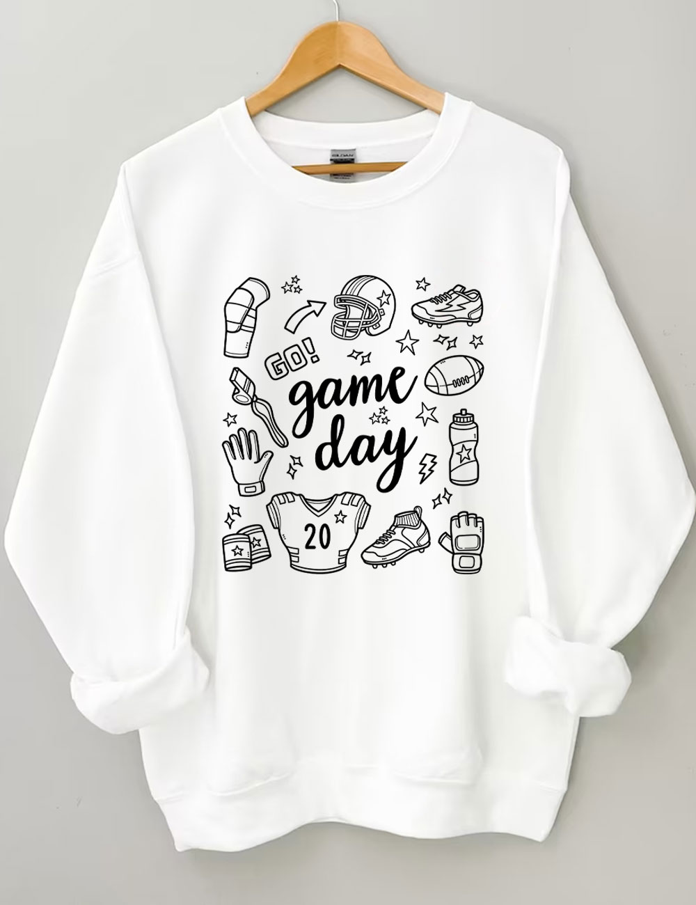 Game Day Custom Football Sweatshirt