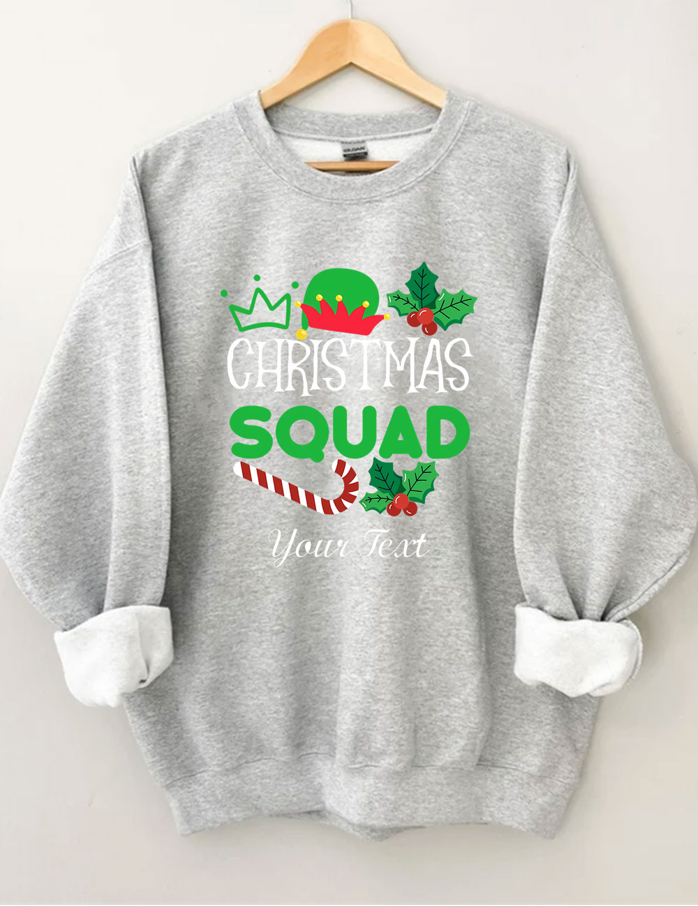 Custom Christmas Squad Sweatshirt