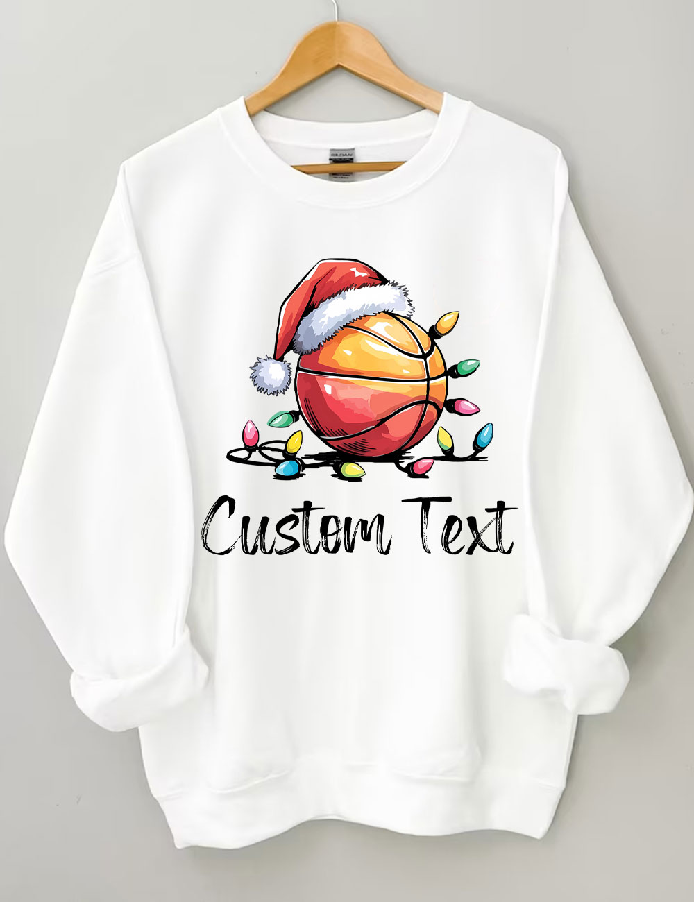 Christmas Custom Basketball Sweatshirt