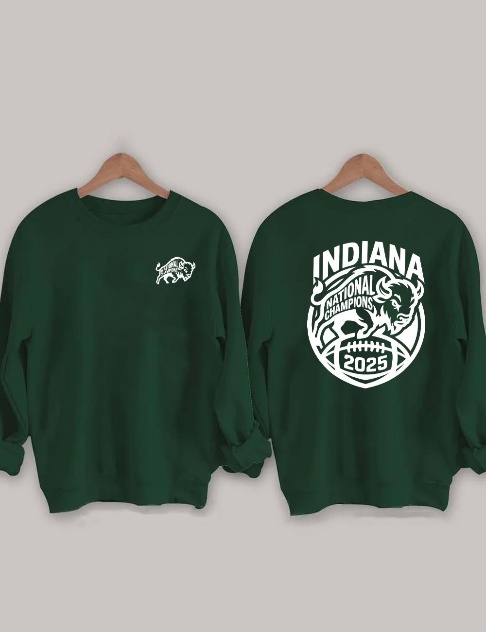 Indiana Football Champions 2025 Funny Sweatshirt