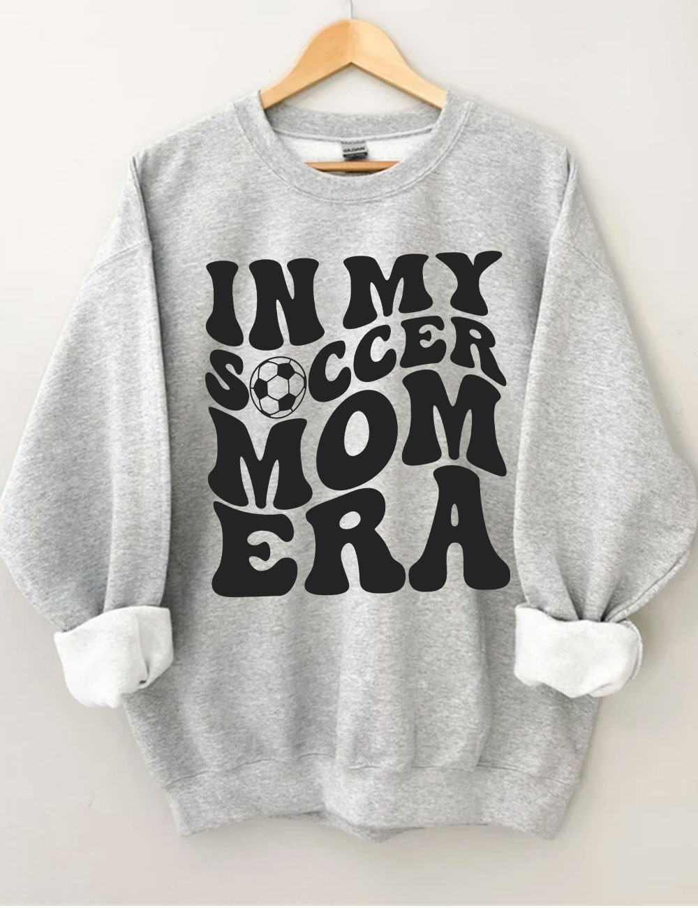 Custom In My Soccer Mom Ear Sweatshirt