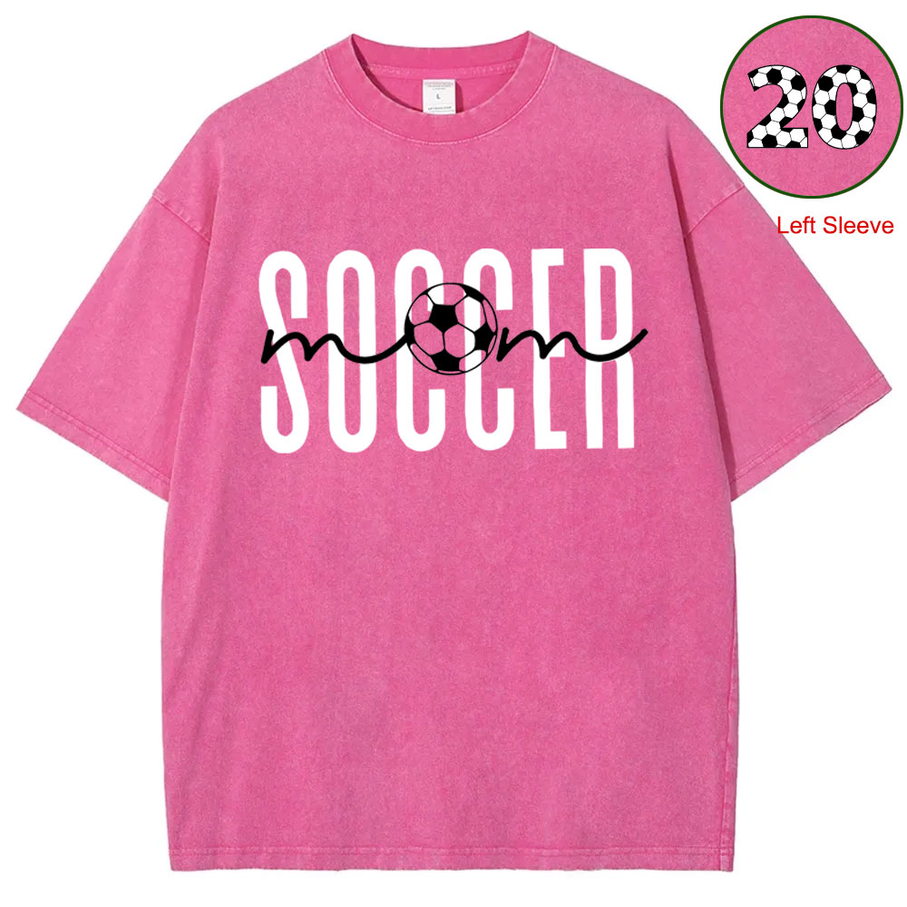 Soccer Mom Custom Sleeve T-shirt