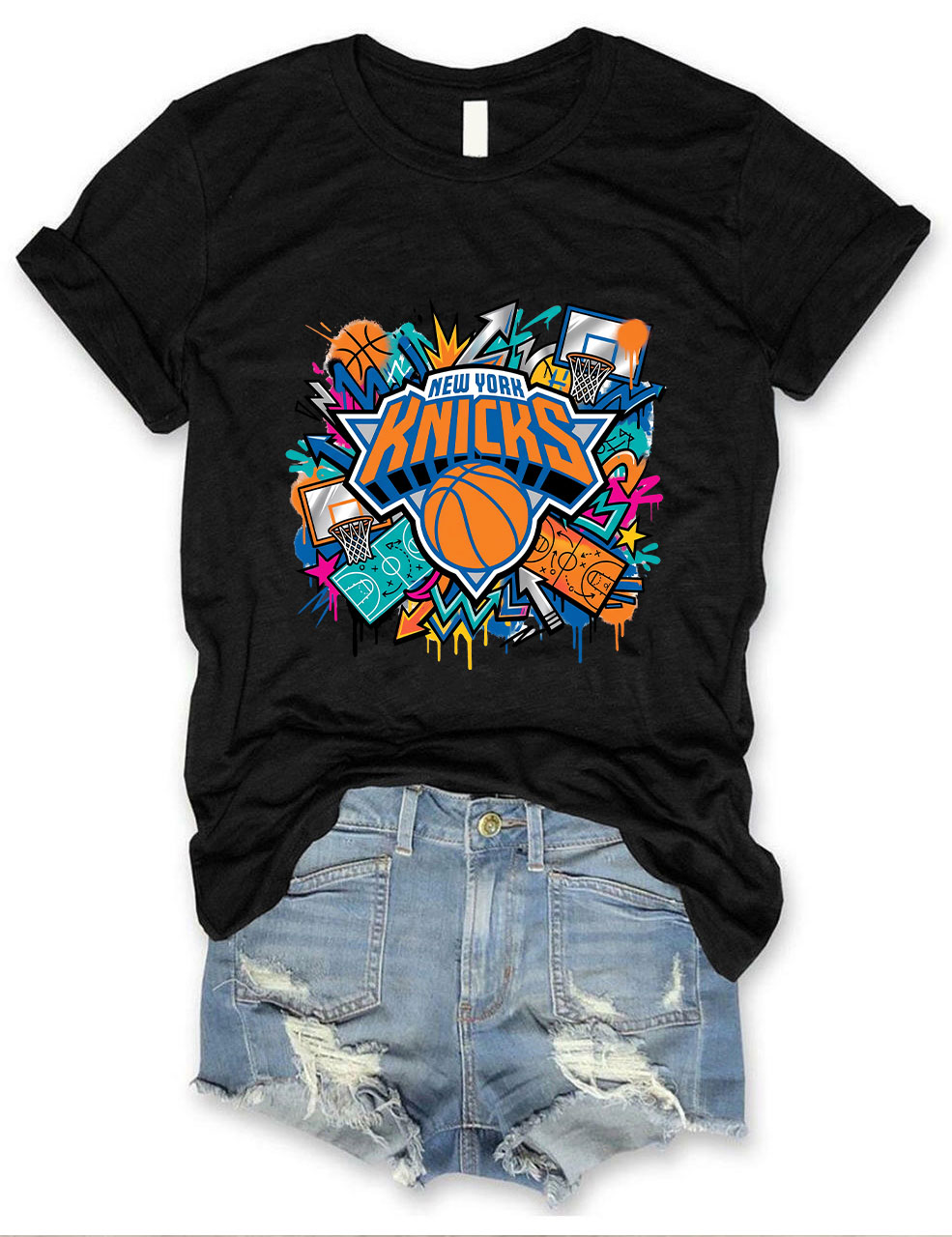 New York Knicks Basketball T-shirt