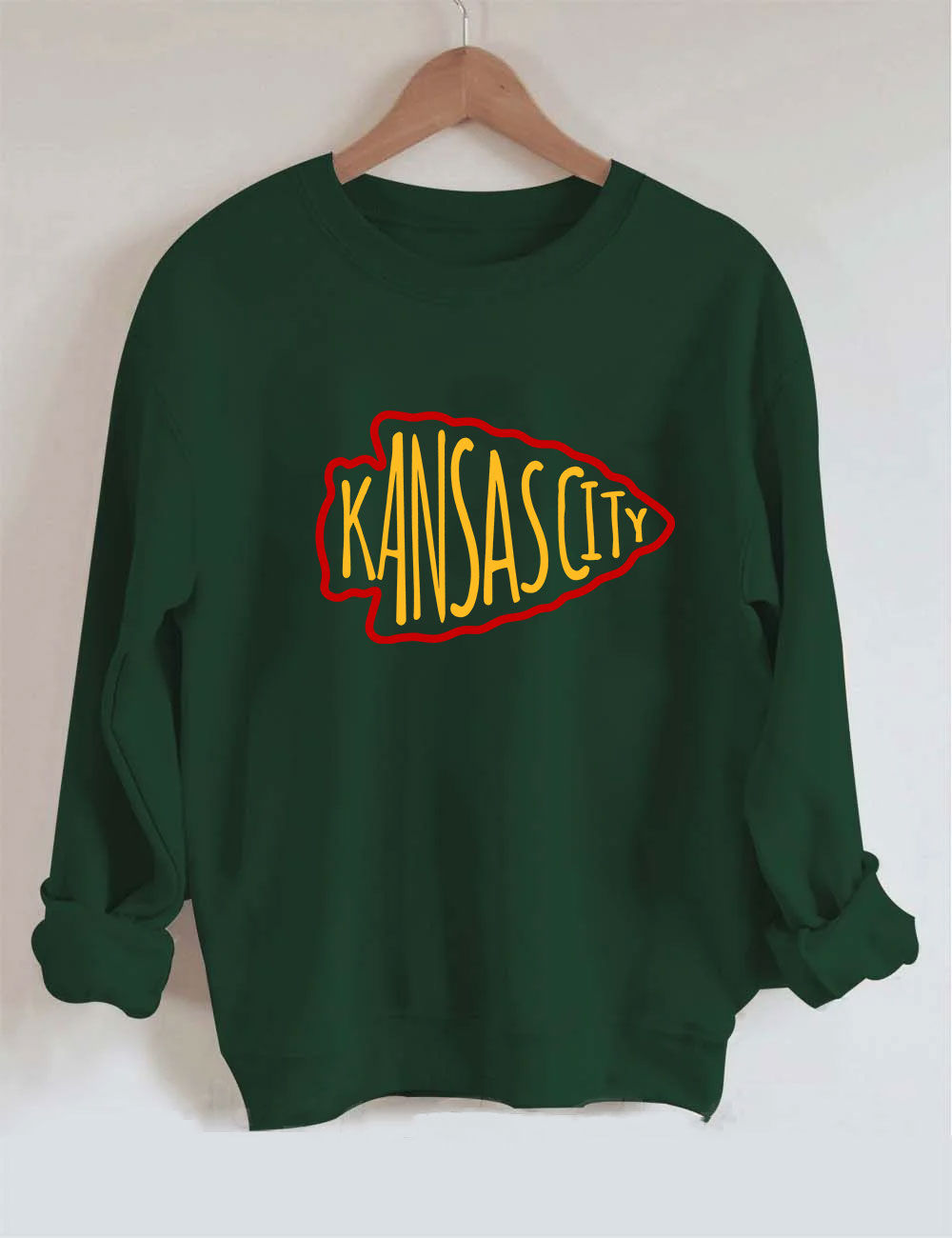 KC Chiefs Arrowhead Football Sweatshirt