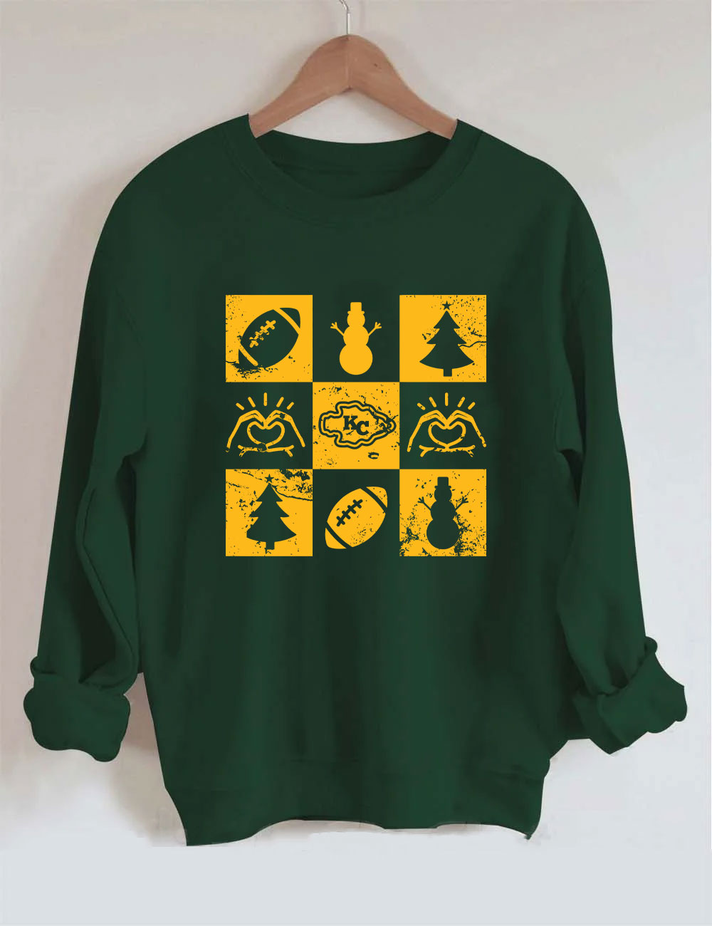 Chiefs Christmas Kansas City FootballSweatshirt