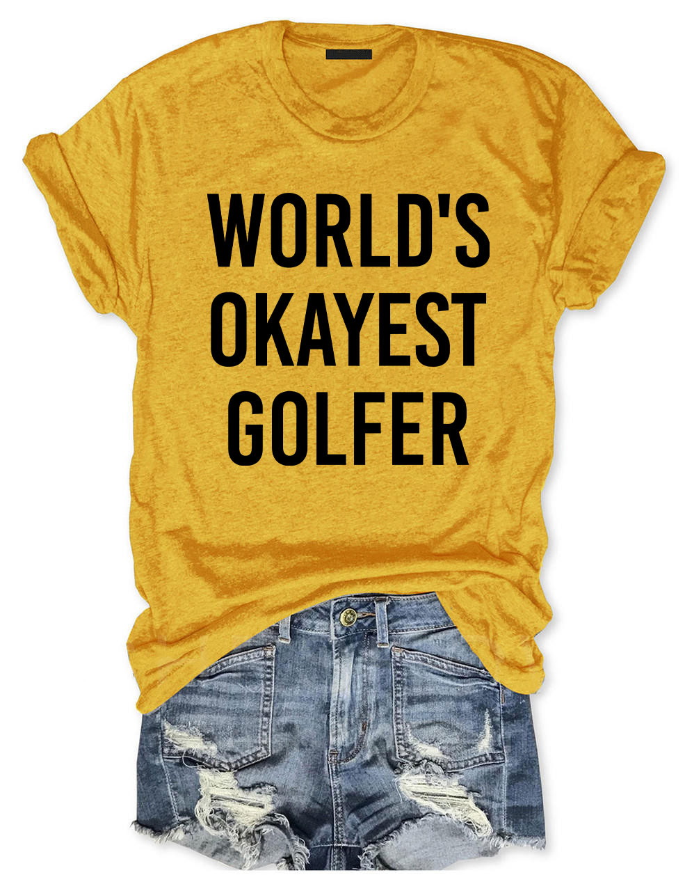 World's Okayest Golfer T-shirt