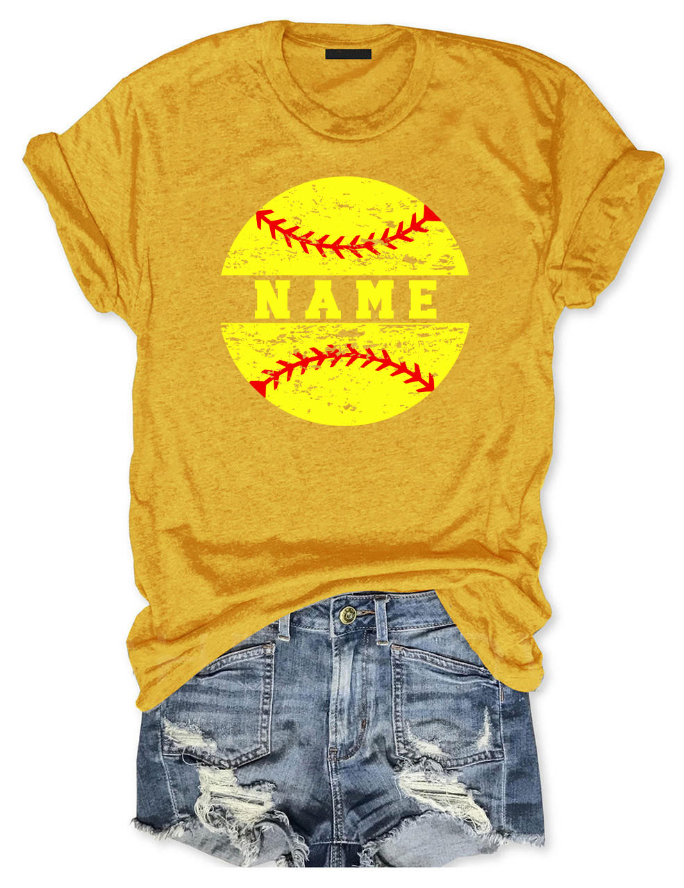 Softball Custom T-shirt
