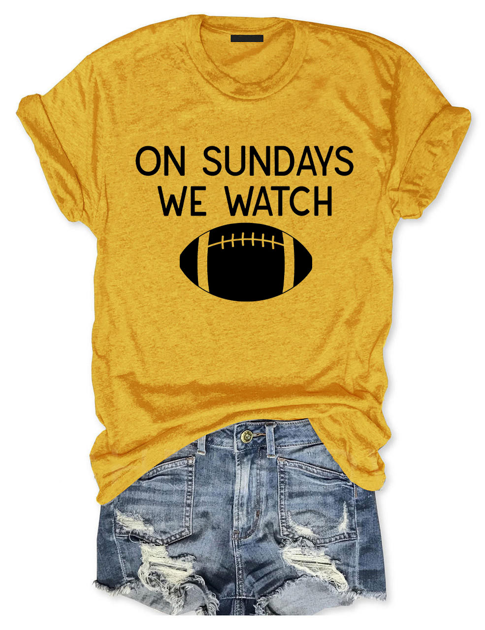 On Sundays We Watch Football T-Shirt