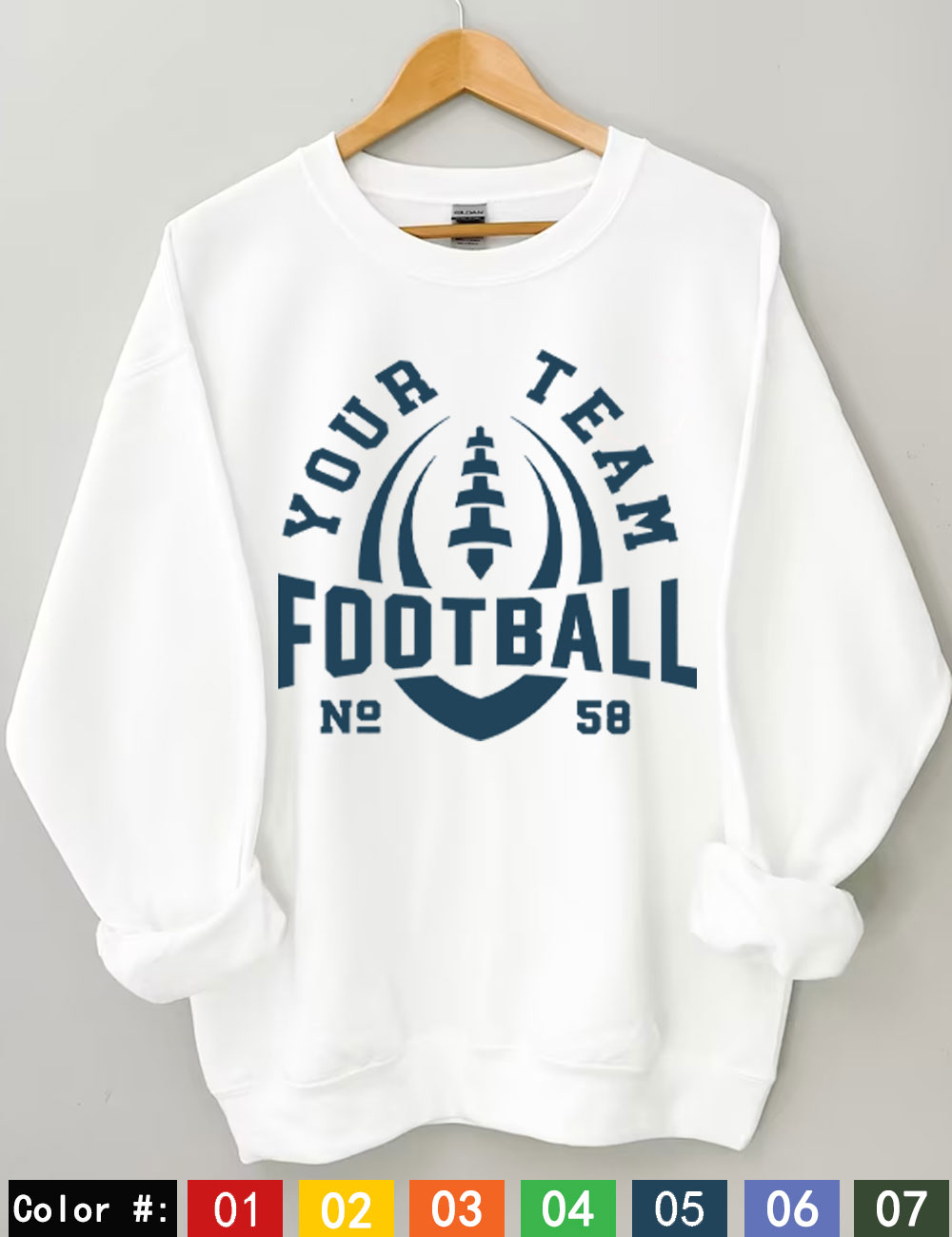 Football Custom Sweatshirt