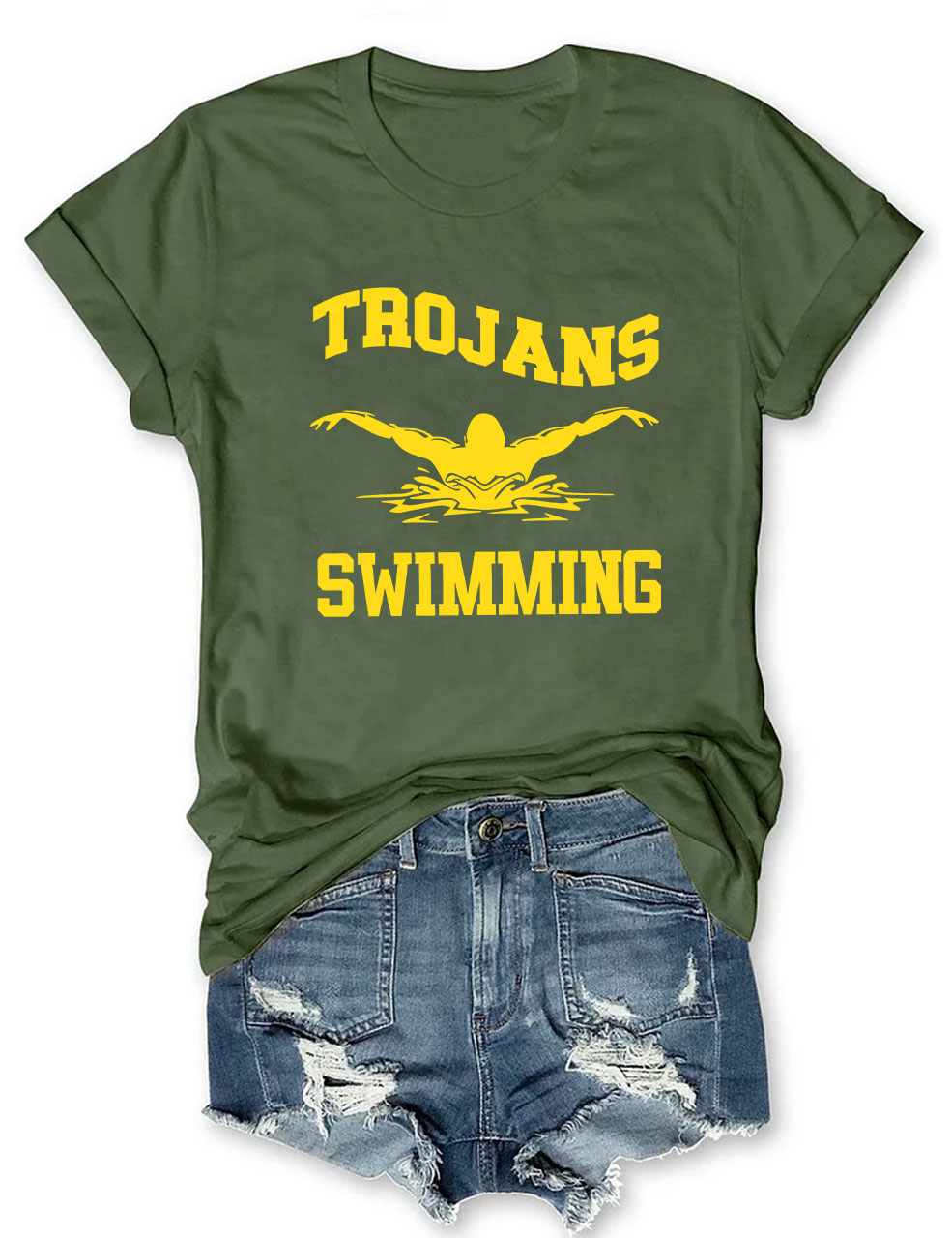 Custom Swimming T-shirt