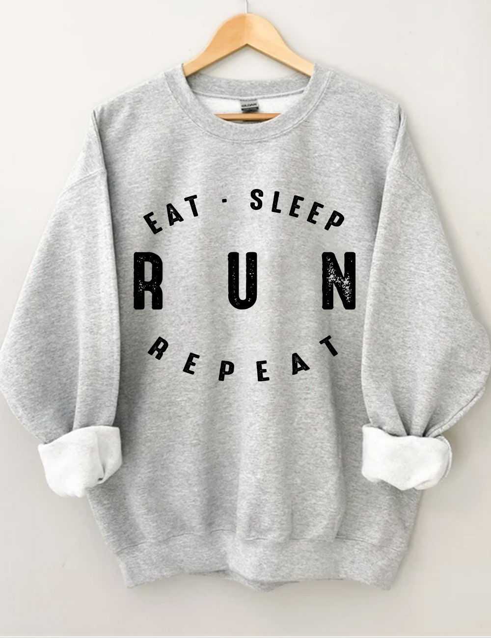 Eat Sleep Run Repeat Sport Sweatshirt