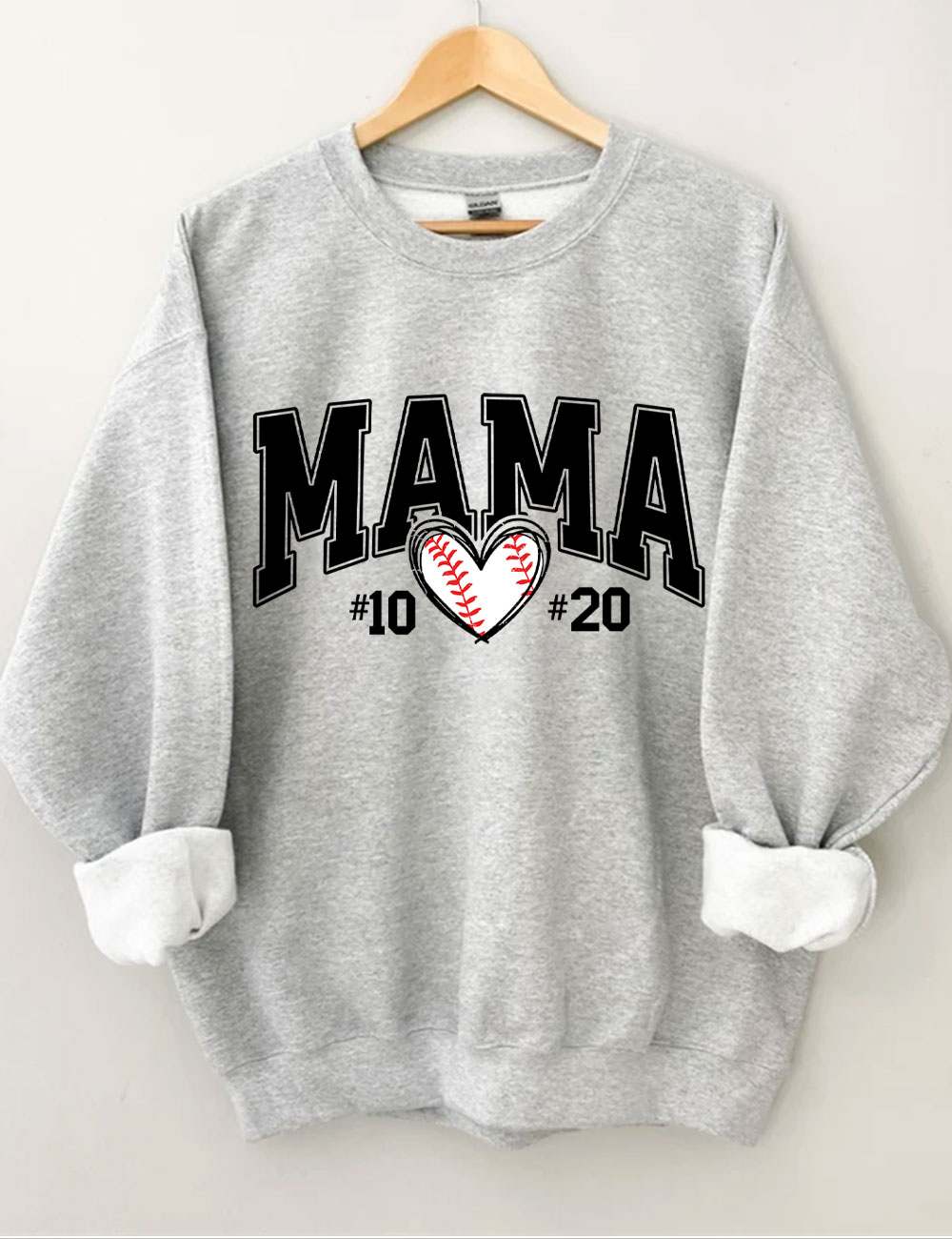 Custom Baseball Mom Sweatshirt
