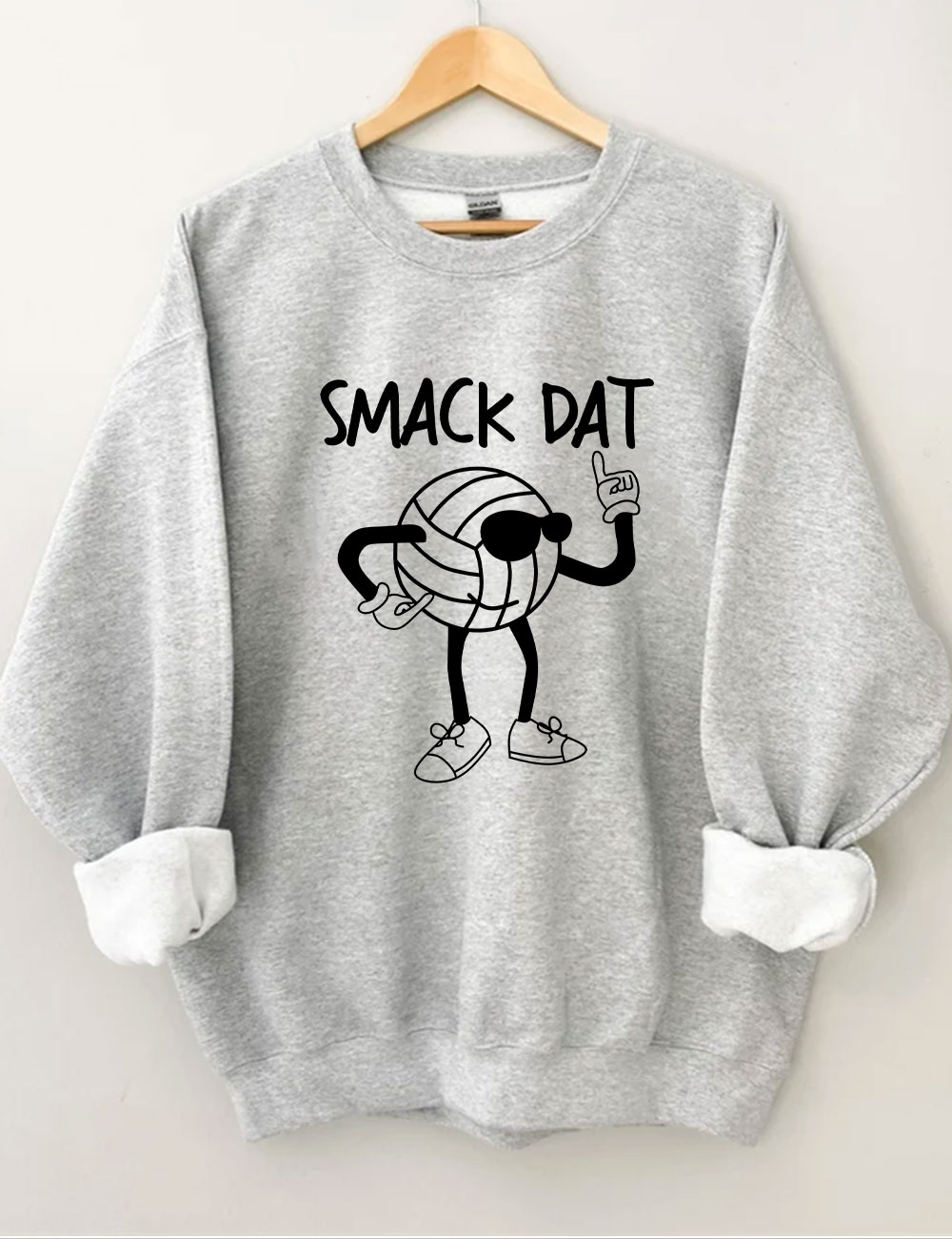 Smack Dat Volleyball Player Sweatshirt
