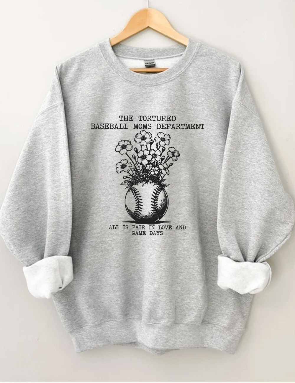 Tortured Baseball Moms Sweatshirt