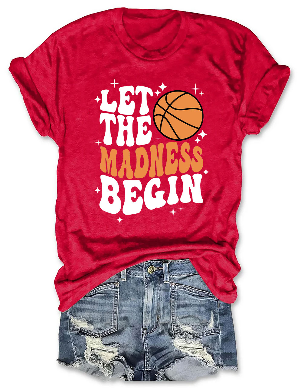 Let The Madness Begin Basketball T-shirt