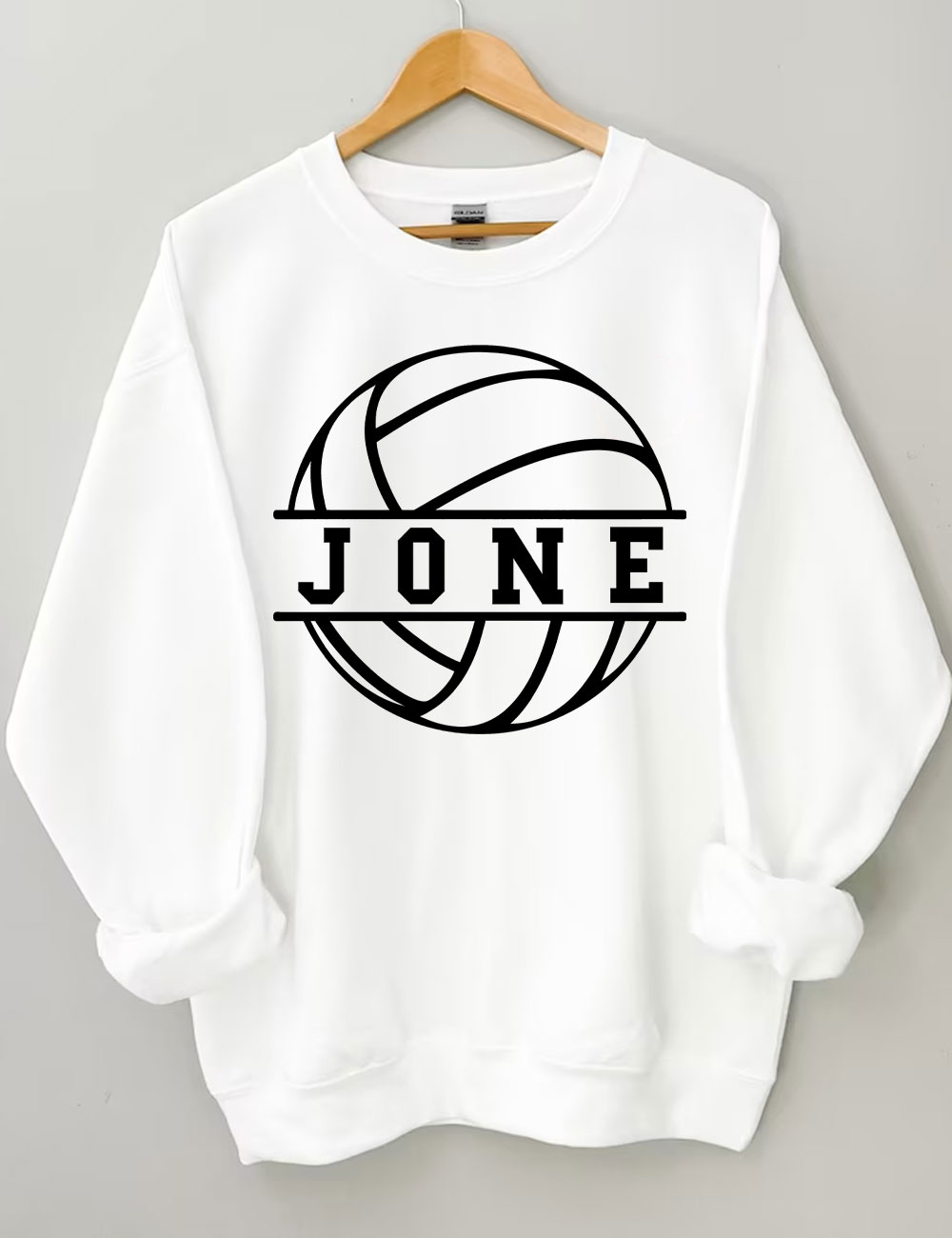 Volleyball Custom Name And Number Sweatshirt