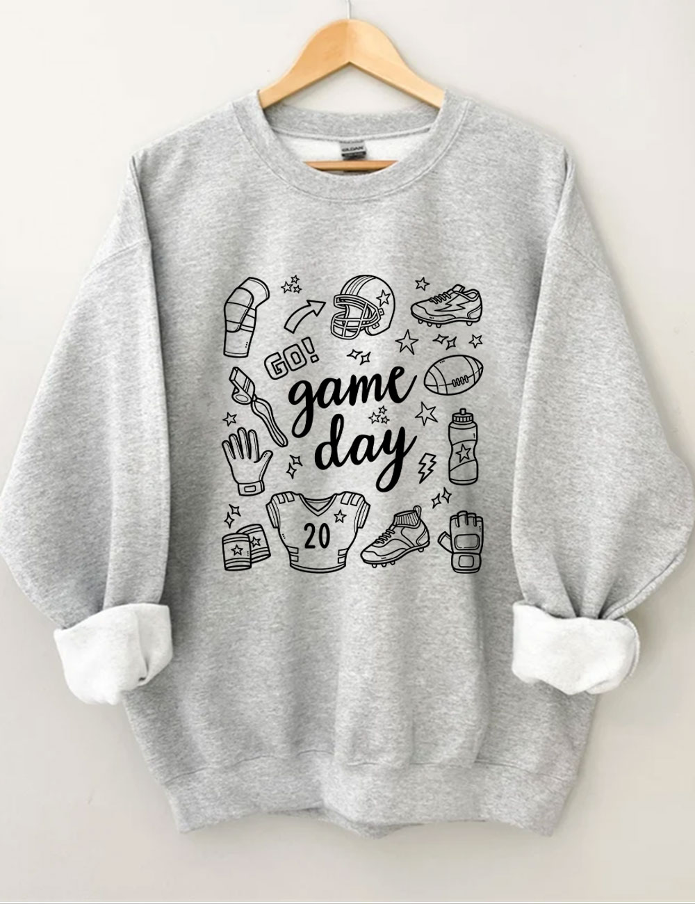 Game Day Custom Football Sweatshirt
