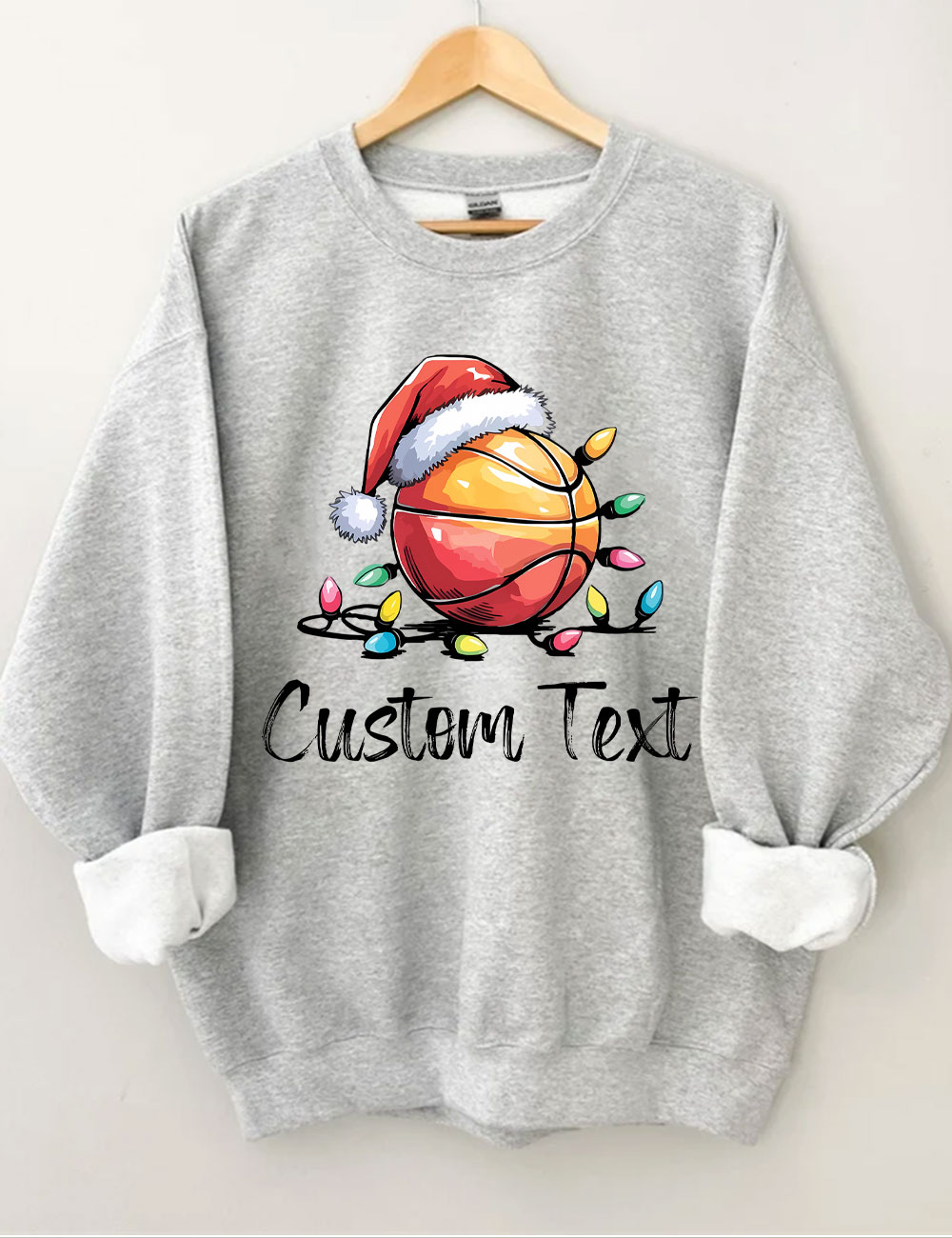 Christmas Custom Basketball Sweatshirt