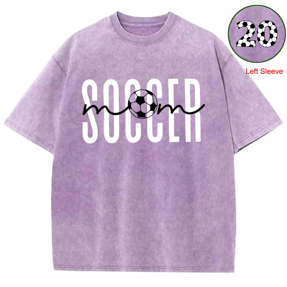 Soccer Mom Custom Sleeve T-shirt