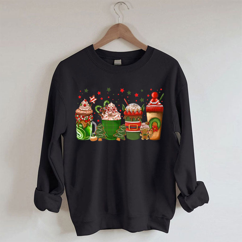 Gingerbread Christmas Coffee Sweatshirt