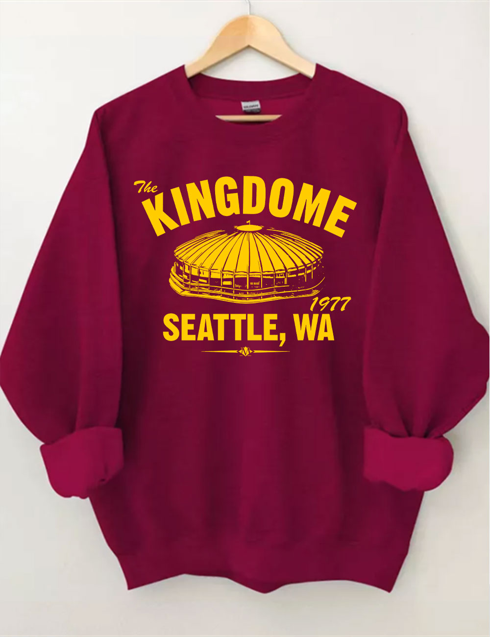 The Kingdome 1977 Baseball Sweatshirt