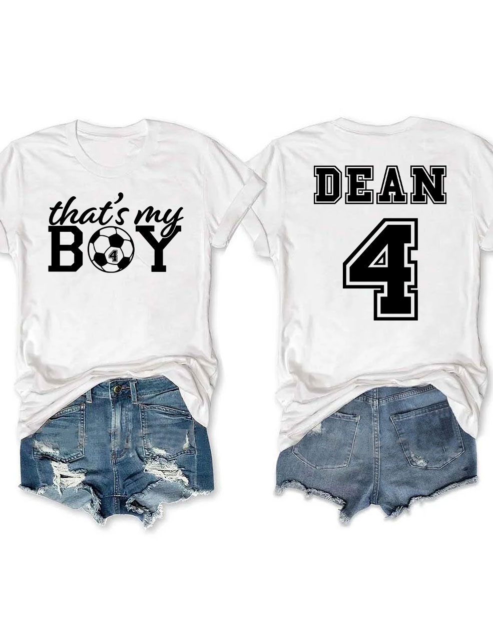 That's My Boy Football Custom T-shirt