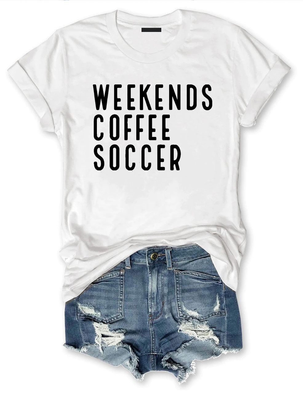 Weekend Coffee Football T-shirt