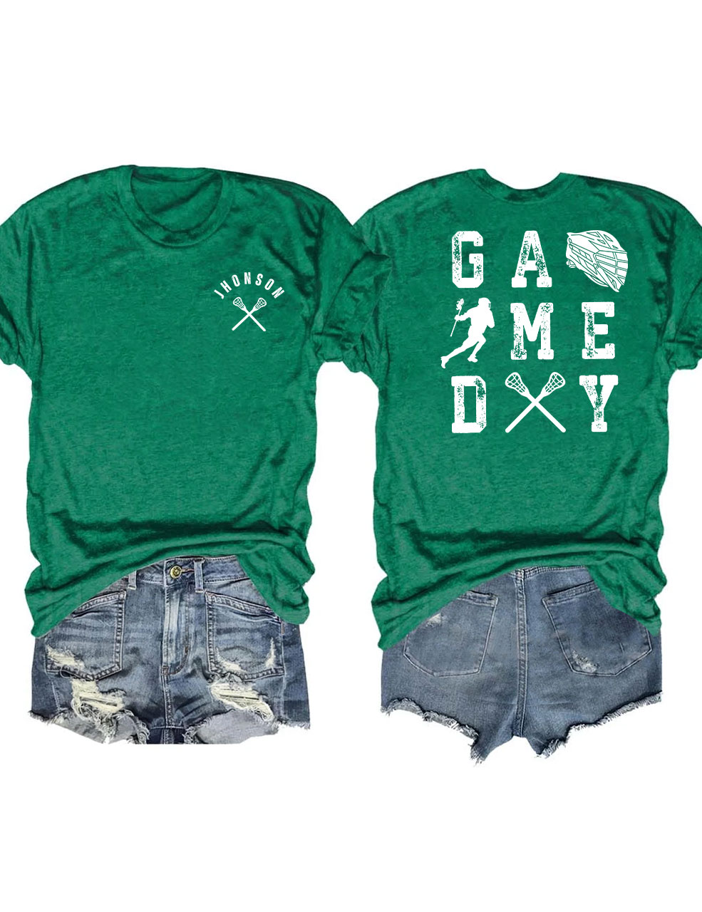 Custom Game Day Lacrosse T-shirt
