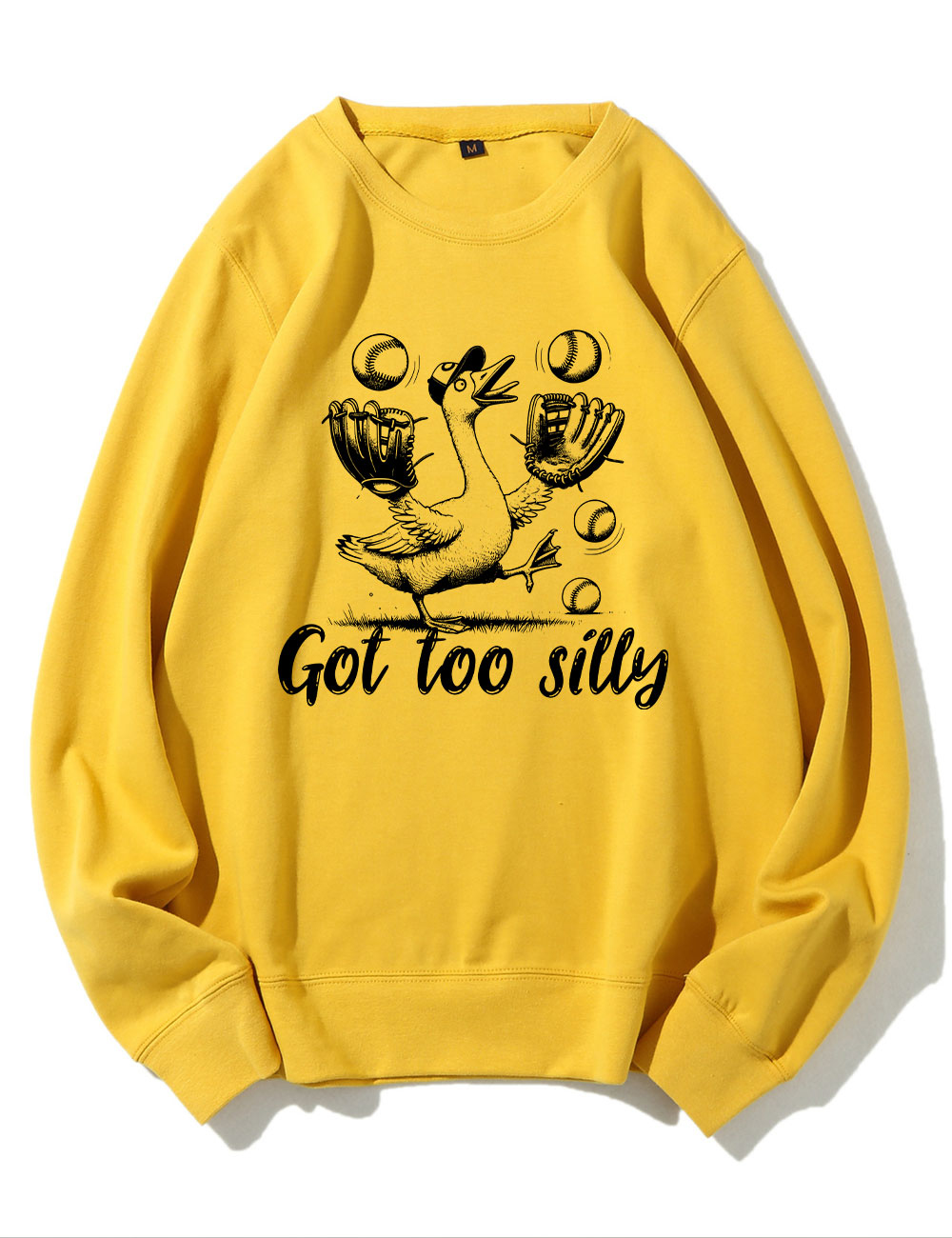 Silly Goose Baseball Meme Sweatshirt