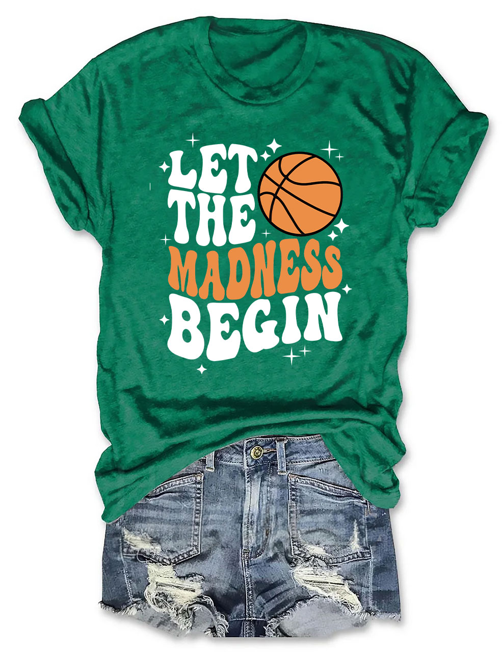 Let The Madness Begin Basketball T-shirt