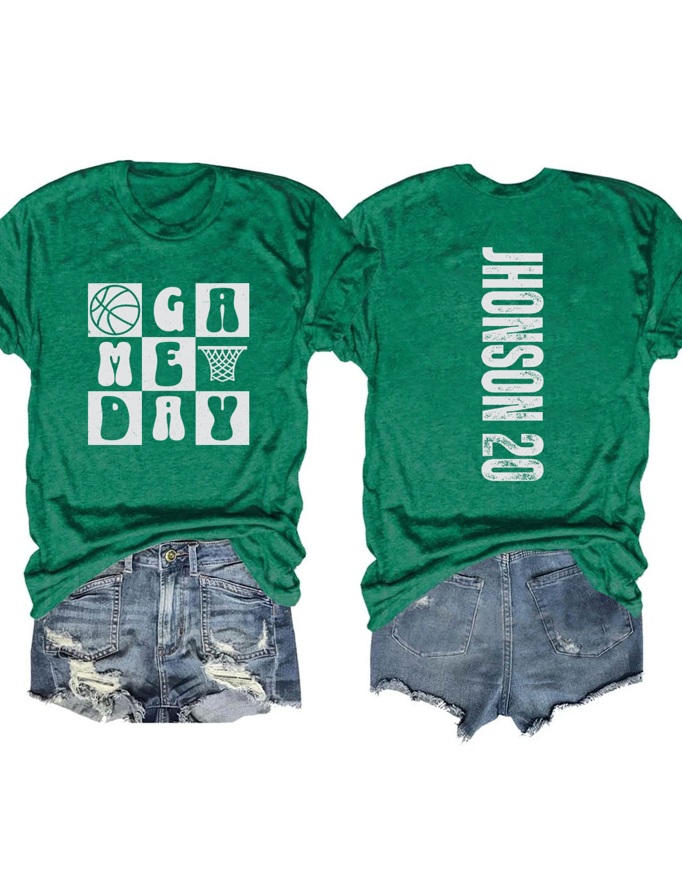 Custom Basketball Game Day T-shirt