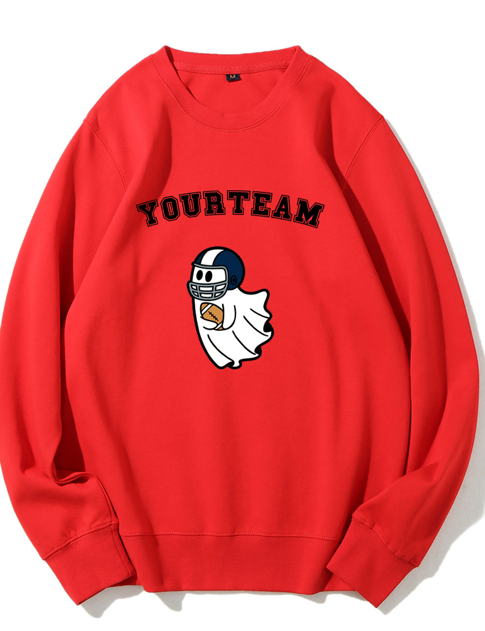 Custom Ghost Football Funny Sweatshirt