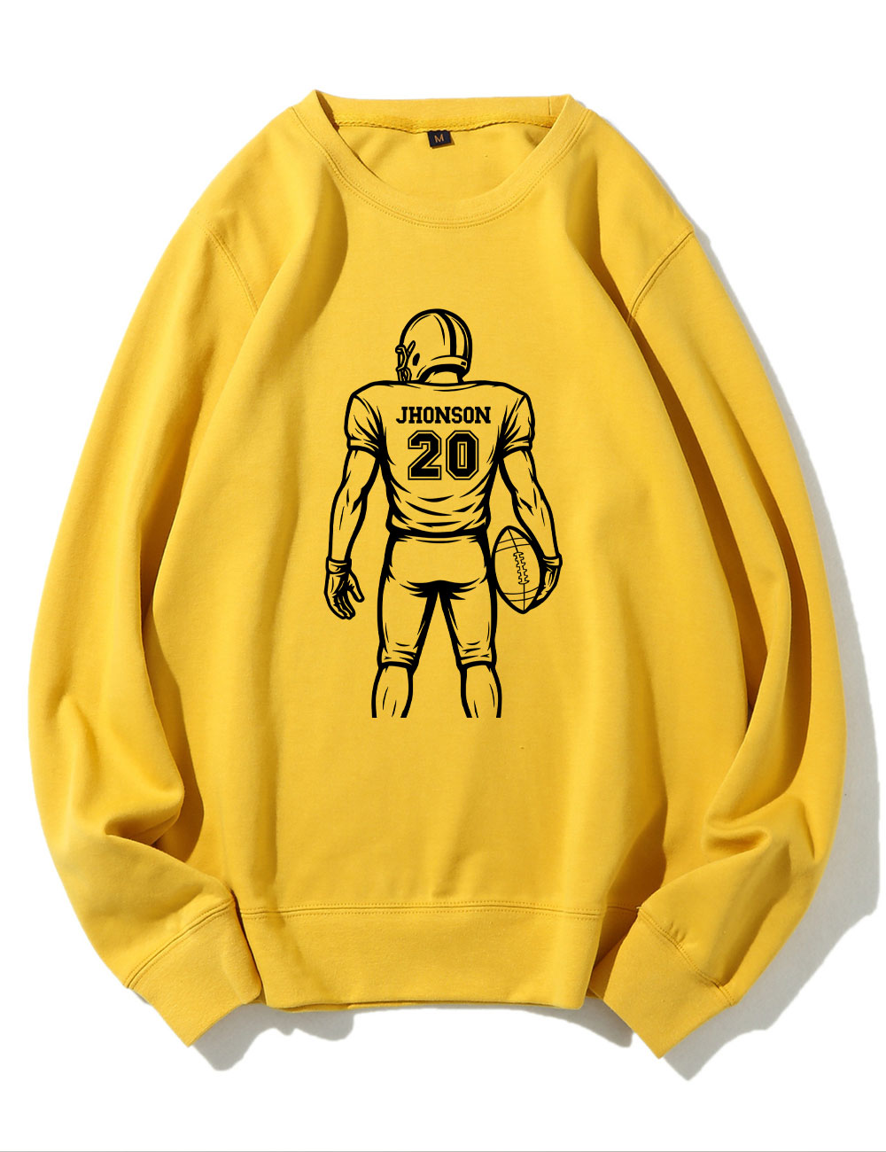 Custom Football Player Sweatshirt