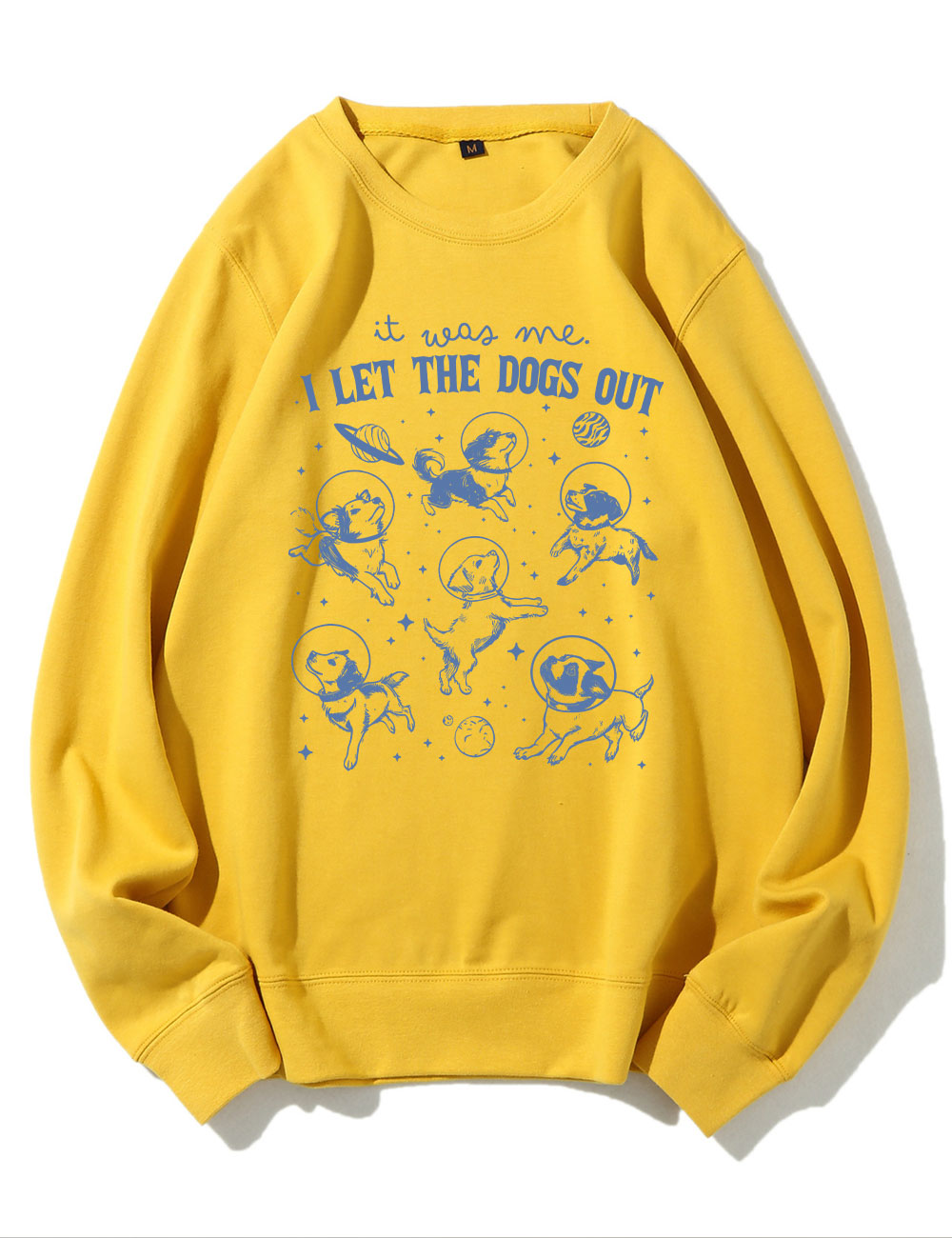 It Was Me I Let The Dogs Out Retro Sweatshirt