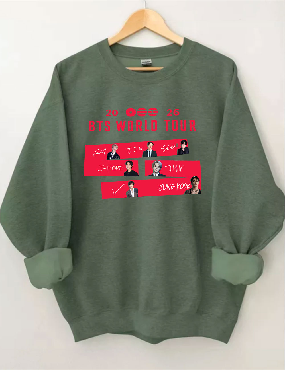Boy Band BTS Kpop Sweatshirt