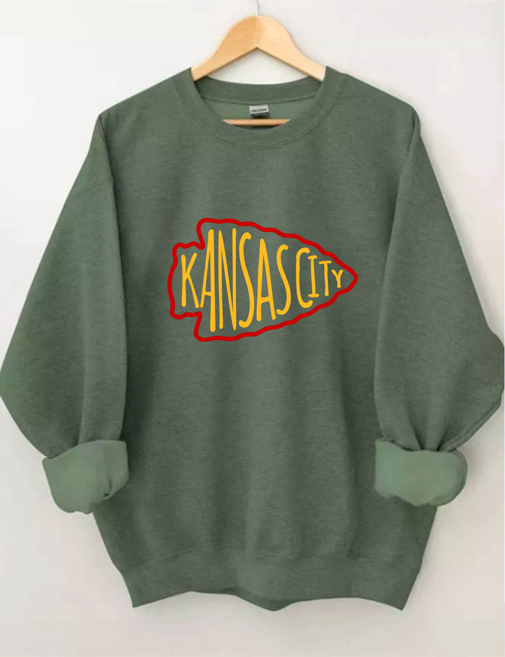 KC Chiefs Arrowhead Football Sweatshirt