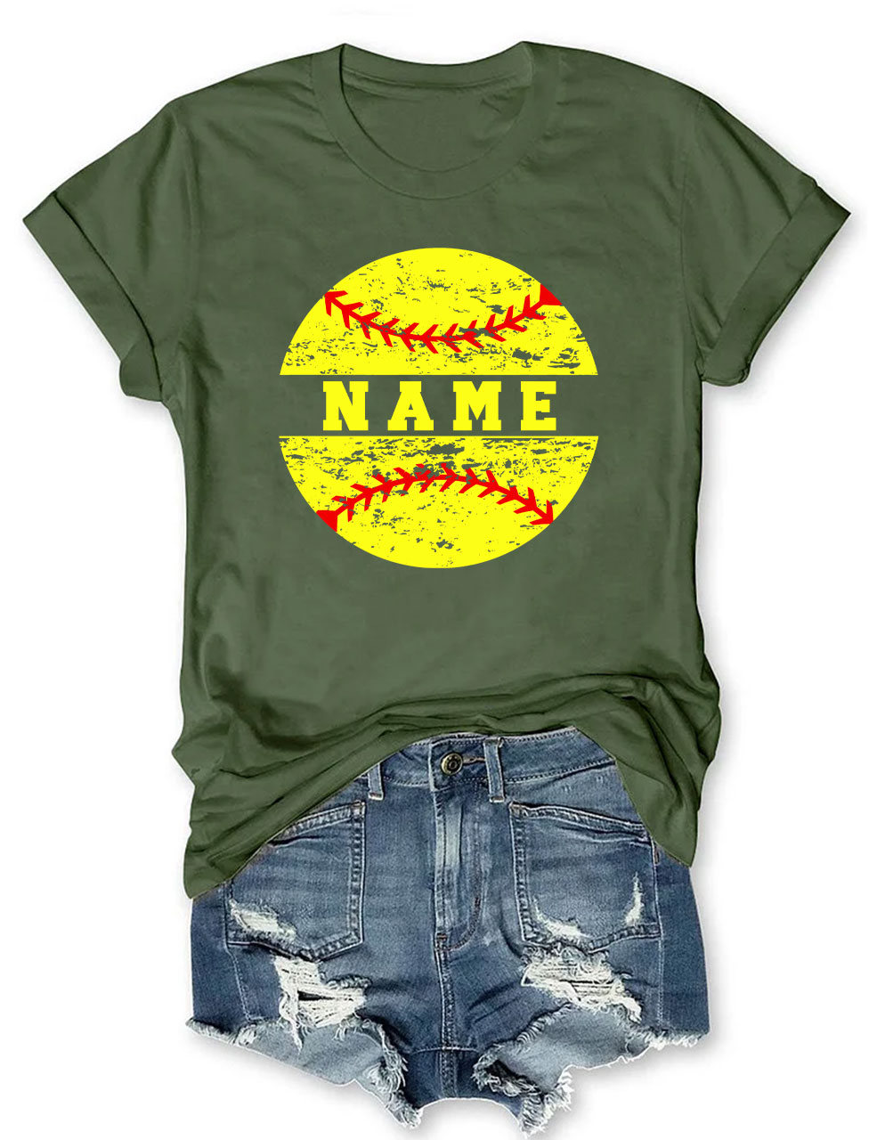 Softball Custom T-shirt