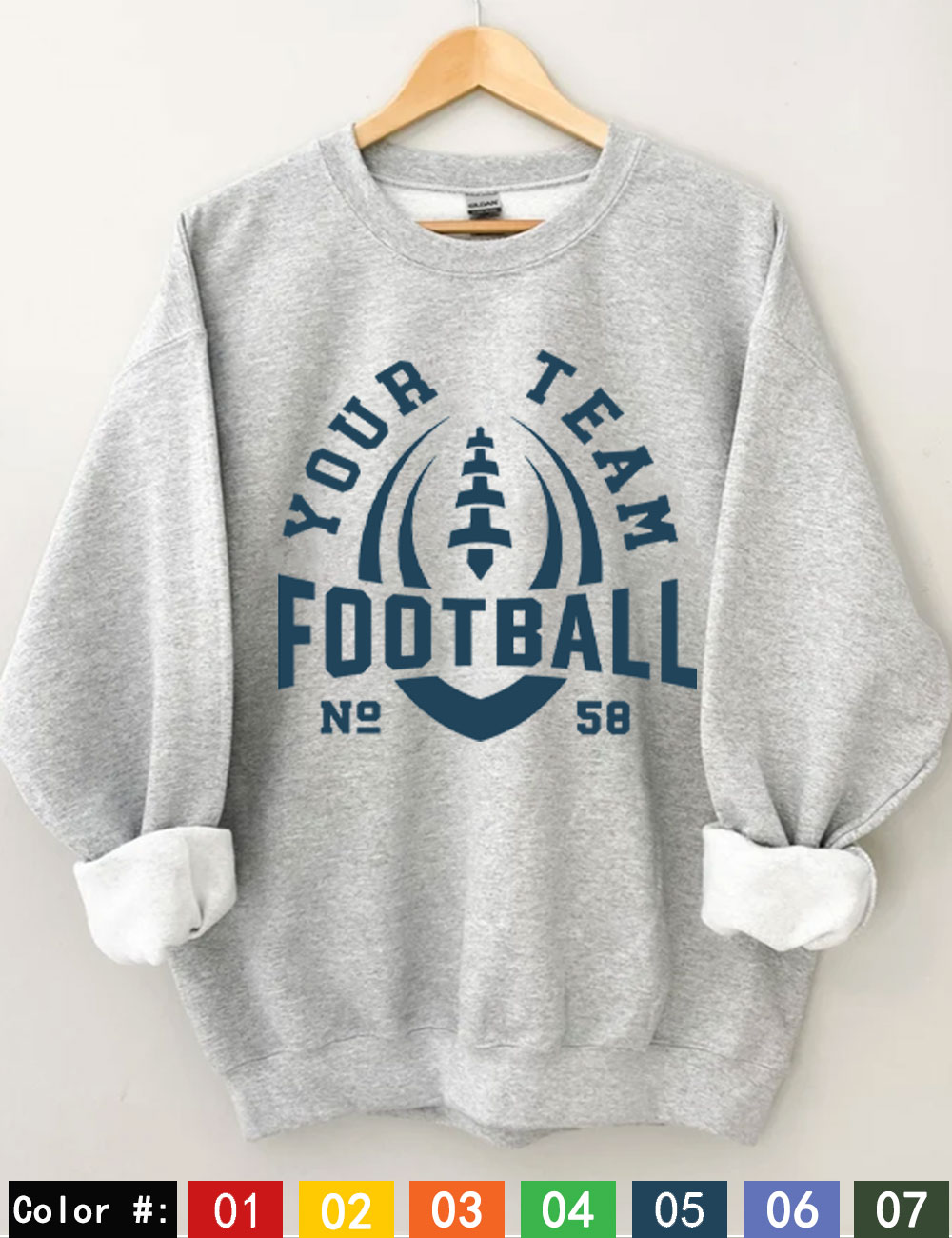 Football Custom Sweatshirt