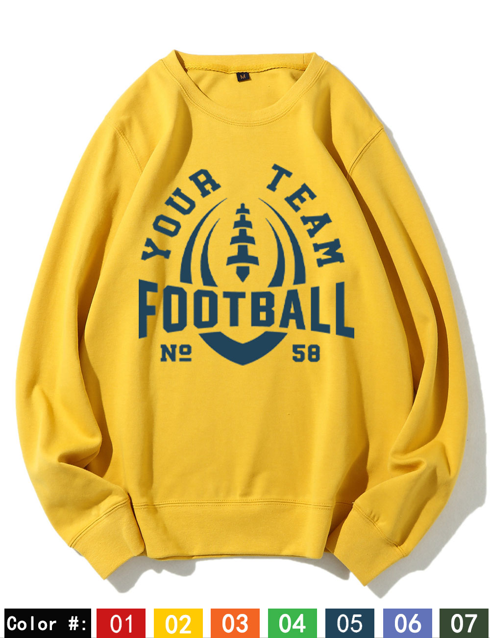 Football Custom Sweatshirt