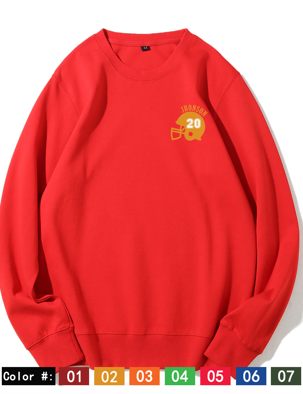 Custom Football Sweatshirt