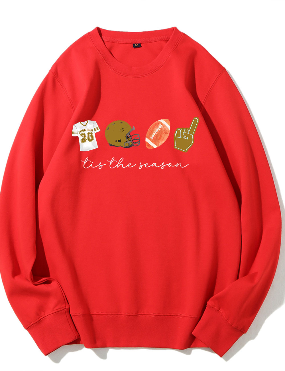 Custom Football Tis the Season Sweatshirt