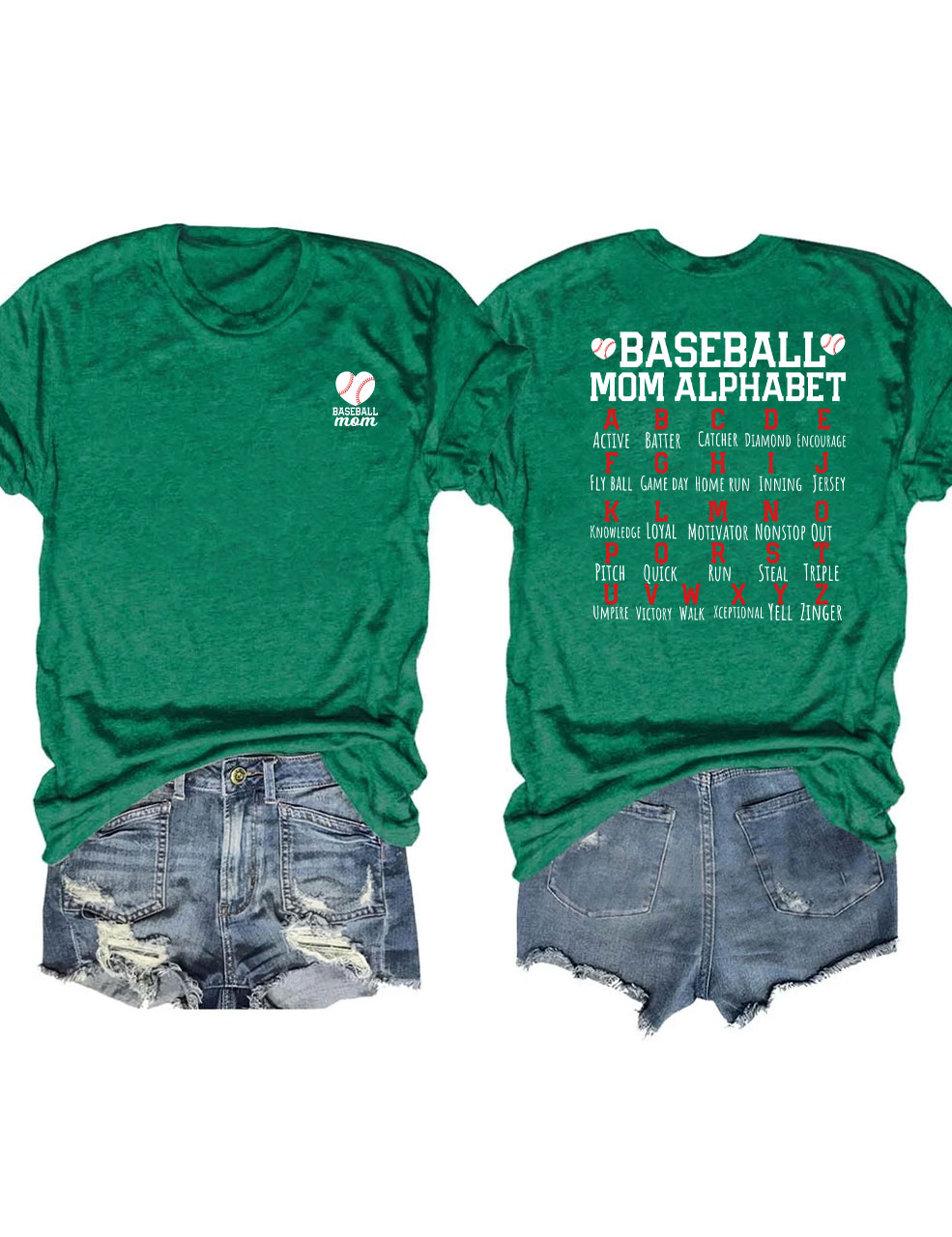 Baseball Mom T-shirt