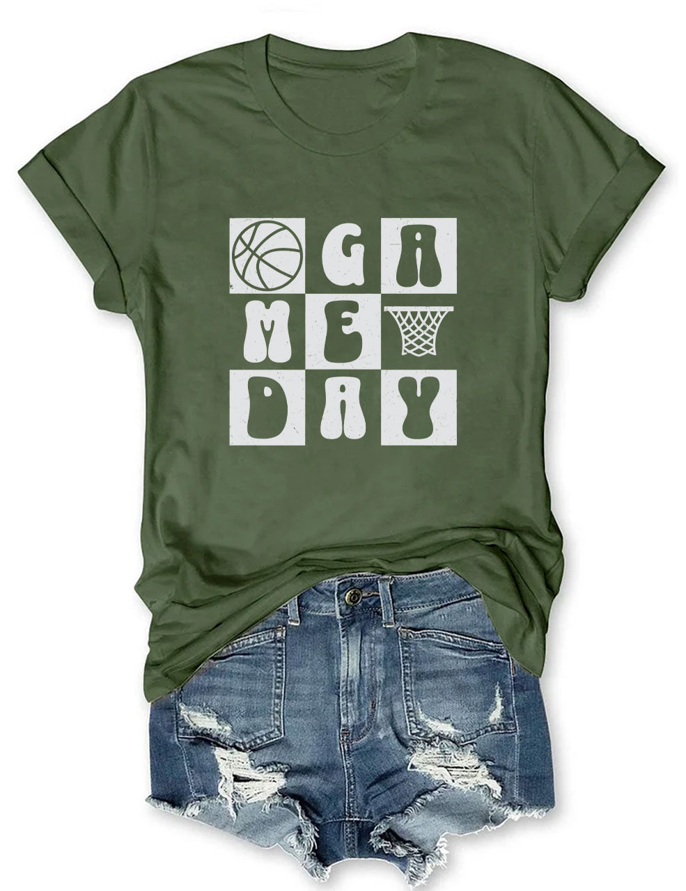Custom Basketball Game Day T-shirt
