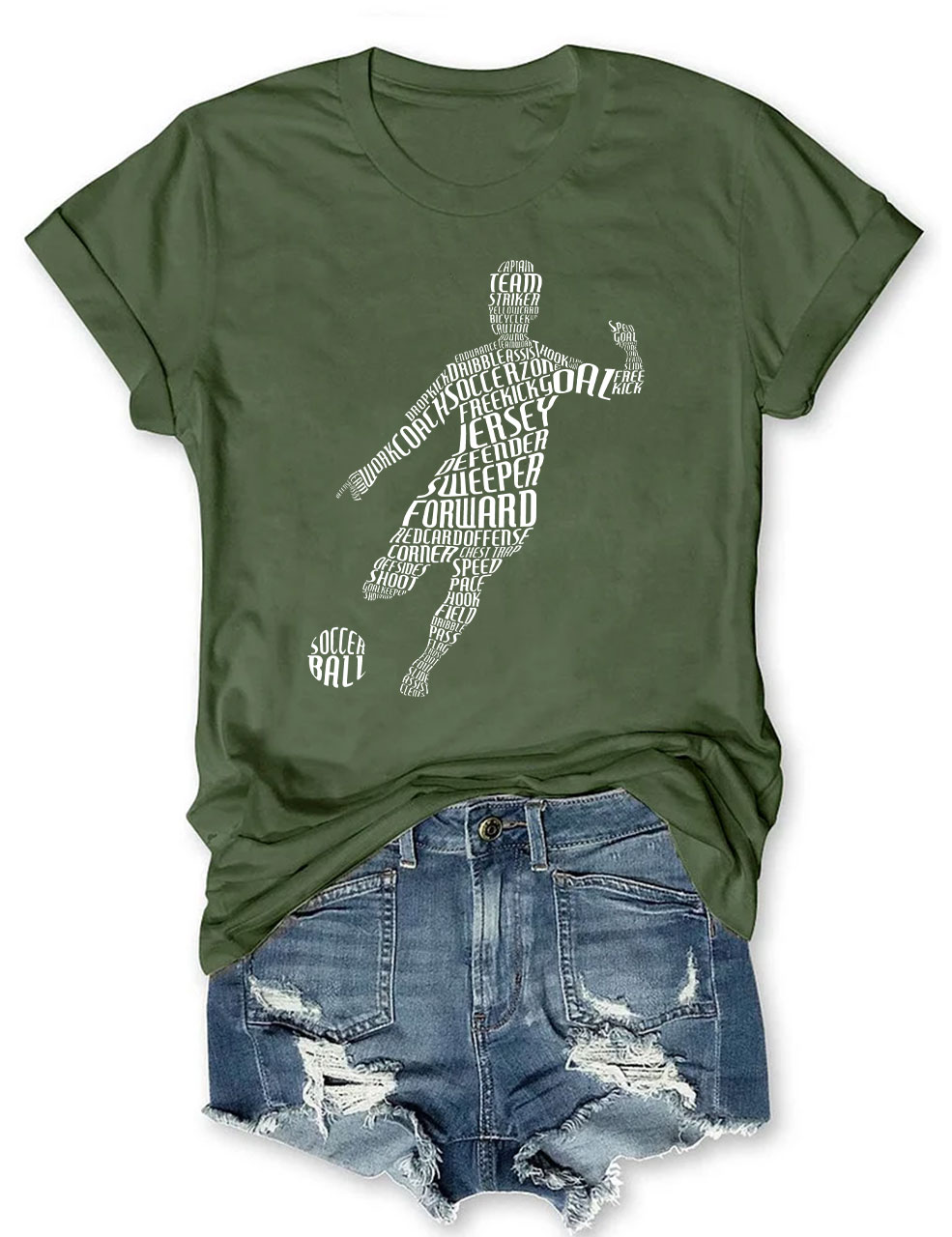 Soccer Player T-shirt