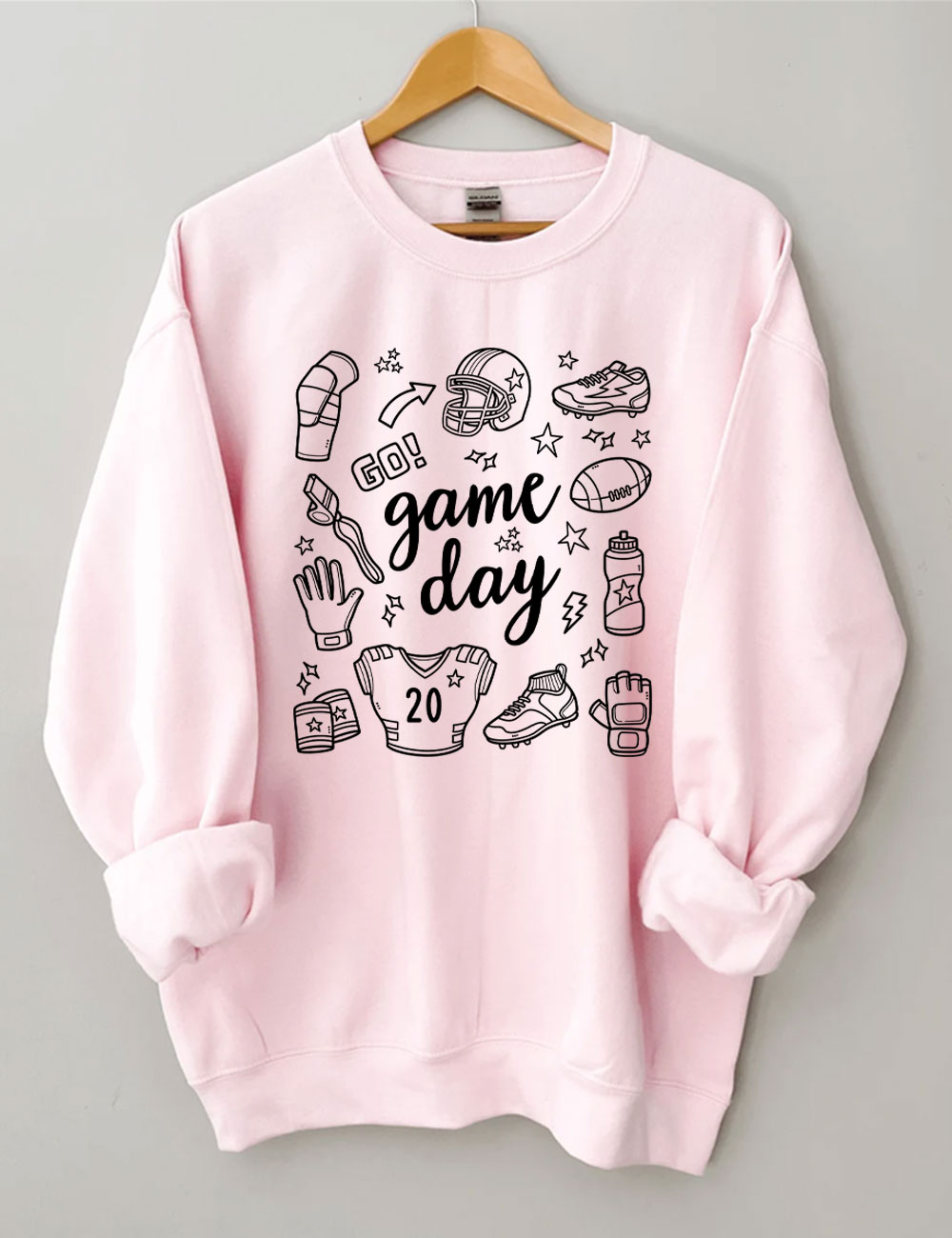 Game Day Custom Football Sweatshirt