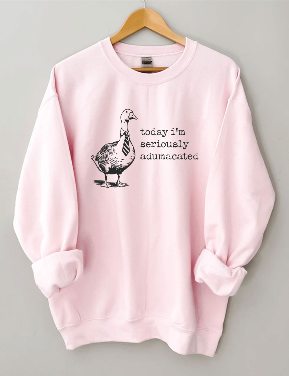 Today I'm Seriously Adumacated  Edumacated Sweatshirt