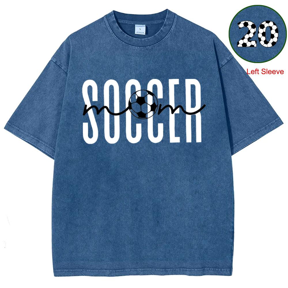 Soccer Mom Custom Sleeve T-shirt